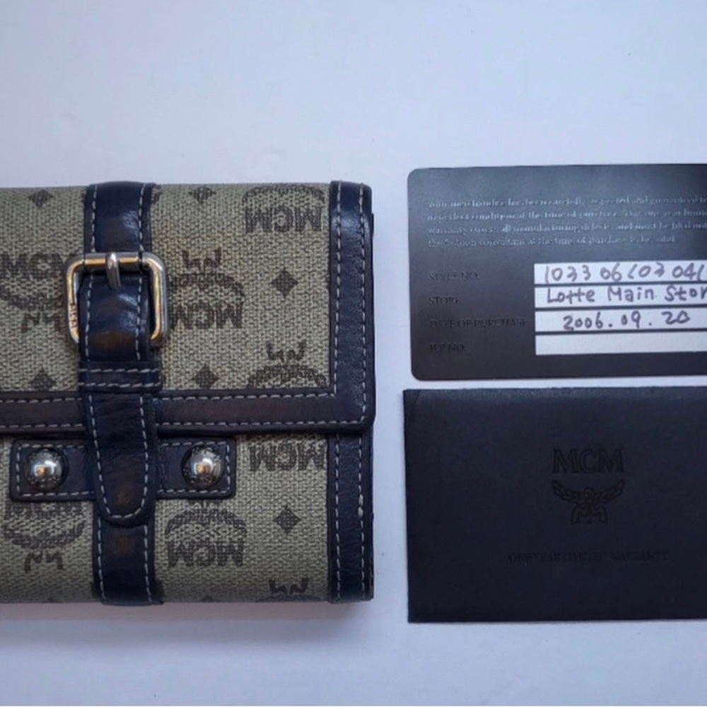 Authentic Mcm Wallet